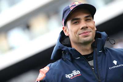 Ein gut gelaunter Miguel Oliveira 