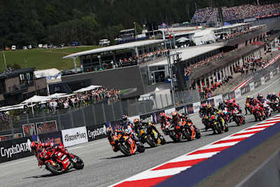 Pecco Bagnaia verschaffte sich in Spielberg bereits am Start den entscheidenden Vorsprung