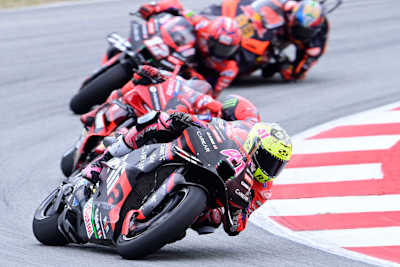 Aleix Espargaró vor Bagnaia, Viñales und Brad Binder