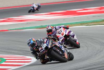 Miguel Oliveira konnte beim Catalunya-GP gegen Johann Zarco nicht verteidigen