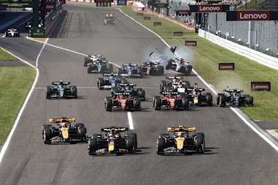 Start zum Grossen Preis von Japan in Suzuka