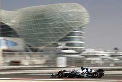 Nyck de Vries beim Nachsaison-Test 2022 in Abu Dhabi