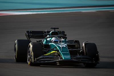 Fernando Alonso im Aston Martin