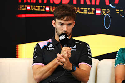 Pierre Gasly in Österreich