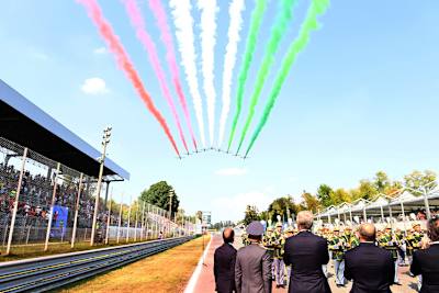 Beim Grossen Preis von Italien in Monza 2021