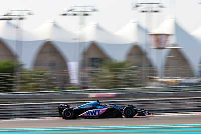Test-Bestzeit für Esteban Ocon (Alpine)