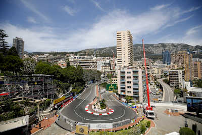 Bevor das Loews-Hotel gebaut wurde, war hier der alte Bahnhof von Monaco zu finden
