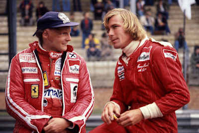 Niki Lauda und James Hunt