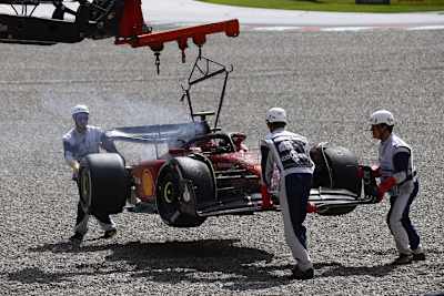 Der Ferrari von Carlos Sainz in Österreich