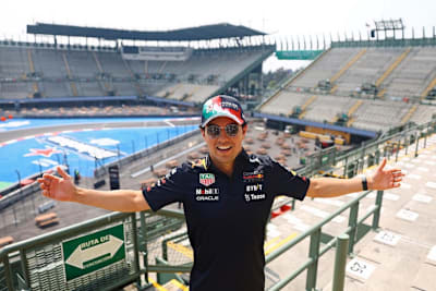 Sergio «Checo» Pérez bei der Heimrennstrecke von Mexiko-Stadt