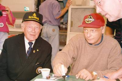 Nicht unbedingt Freunde: Löwinger, Lauda 1977