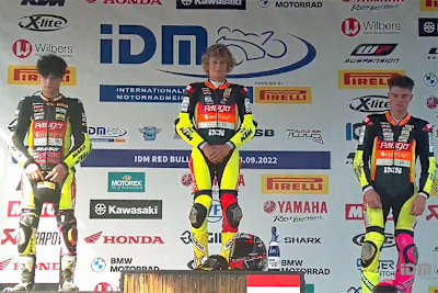 Podest beim ersten Rennen der SSP 300 auf dem Red Bull Ring