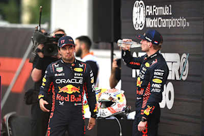 Sergio Pérez und Max Verstappen