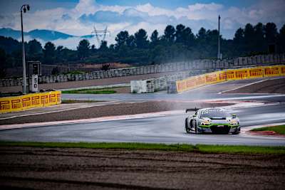 Simon Gachet kam mit seinem Sainteloc Racing Audi am besten mit den Witterungsbedingungen klar