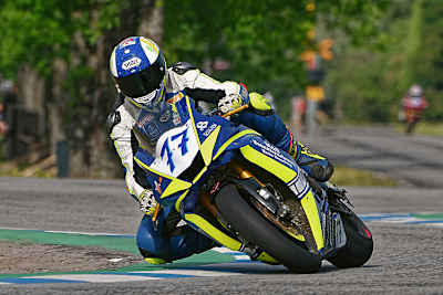 Thomas Walther, einmal mehr bester Deutscher in der IRRC Supersport