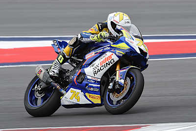 Leon Lambing auf der Yamaha von Eder Racing