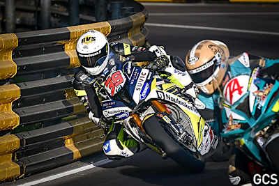 Erno Kostamo (38) ließ sich auch von einem langsameren Konkurrenten nicht aufhalten