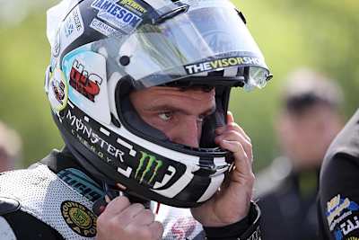 Die Entschlossenhait ist Michael Dunlop deutlich anzusehen