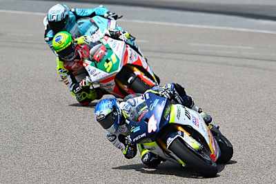 Hector Garzó ist im richtigen Moment an erster Stelle