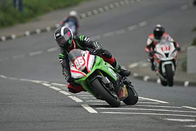 Auch der Schweizer Olivier Lupberger nahm dieses Jahr am North West 200 teil