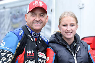 Tim Reeves mit seiner Lebensgefährtin Ilse de Haas