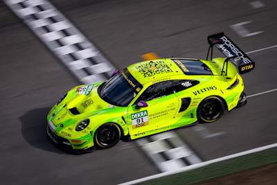  Der Meisterwagen von Thomas Preining ist einer der Blickfänge auf der Essen Motor Show