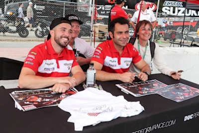 Josh Herrin und Danilo Petrucci