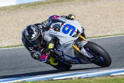 Andrea Mantovani beim Jerez-Test