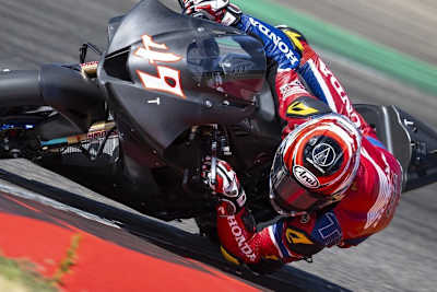 Tetsuta Nagashima in Aragon