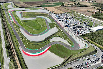 Der Cremona Circuit aus der Vogelperspektive