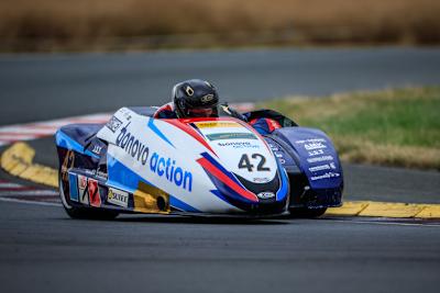 Bis zu dem Ölspurdesaster fuhren Lennard Göttlich und Lucas Krieg ein Superrennen