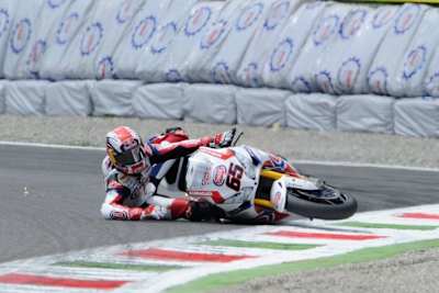 Als junger Superbike-Pilot ging Jonathan Rea häufiger über das Limit