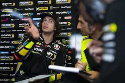 Marco Bezzecchi in der Analyse