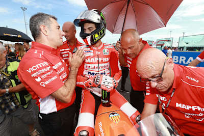 Pecco Bagnaia mit Jorge Martinez 2015 in der Moto3-WM