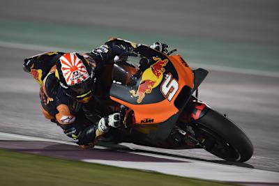 Johann Zarco während seiner kurzen Zeit als KTM-Werksfahrer (2019)