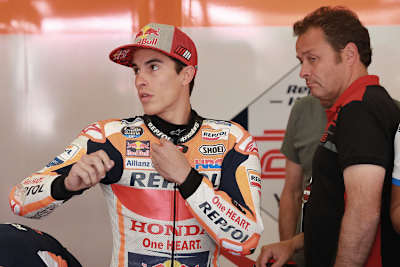 Marc Márquez mit Emilio Alzamora