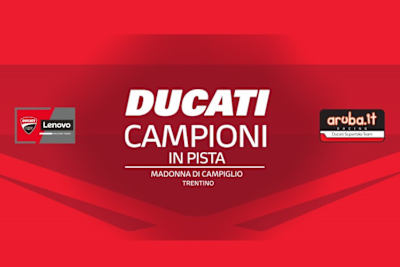 Ducati: Die Champions stellen sich im Schnee vor