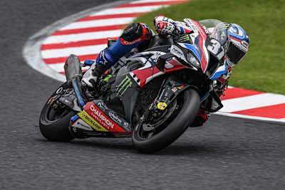 Markus Reiterberger auf der Werks-BMW