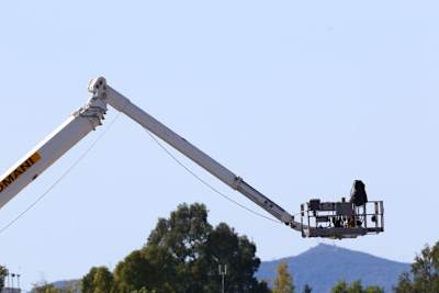 Kameramänner in Barcelona müssen schwindelfrei sein