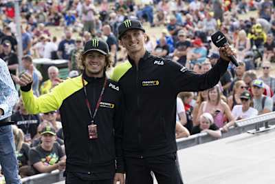 Marco Bezzecchi und Luca Marini bilden das Fahrerduo des VR46-Teams