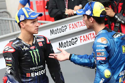 Fabio Quartararo und Joan Mir