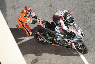 Der Moment, als für BMW beim Bol d'Or nichts mehr zu holen war