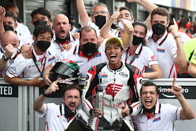 Somkiat Chantra nach dem Sieg in Indonesien