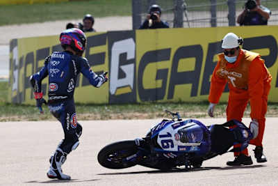 Zu viele Stürze sind 2022 ein Problem von Jules Cluzel