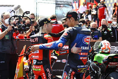 Alvaro Bautista und Toprak Razgatlioglu