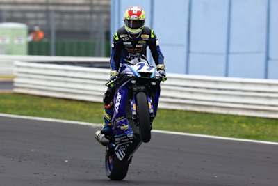 Dominique Aegerter war lange nicht in Donington