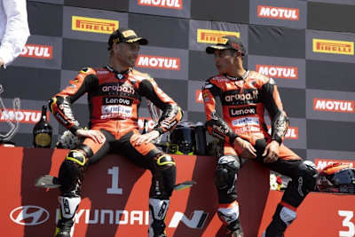 Michael Rinaldi und Álvaro Bautista