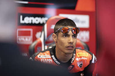 Michael Ruben Rinaldi war am Samstag kaum zu halten