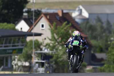 Franco Morbidelli kam im Rennen am Sachsenring als Viertletzter an