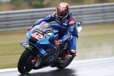 Alex Rins gab am Freitag in Assen ein gutes Comeback